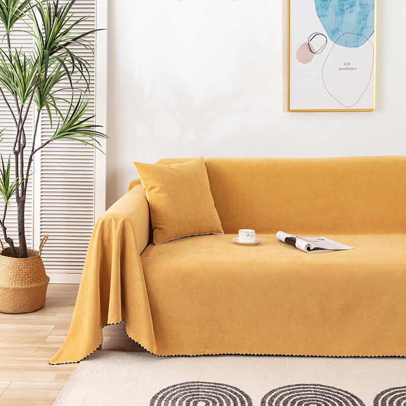 Waterproof Sofa Cover Throw | Non Slip Furniture Protector For Pets And Spills
