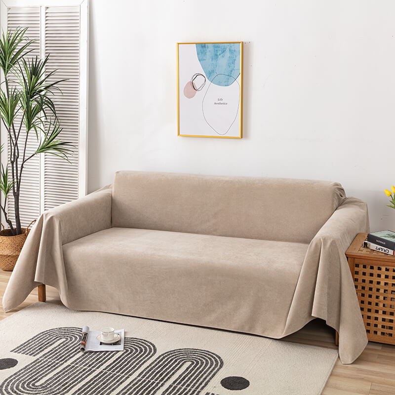 Waterproof Sofa Cover Throw | Non Slip Furniture Protector For Pets And Spills