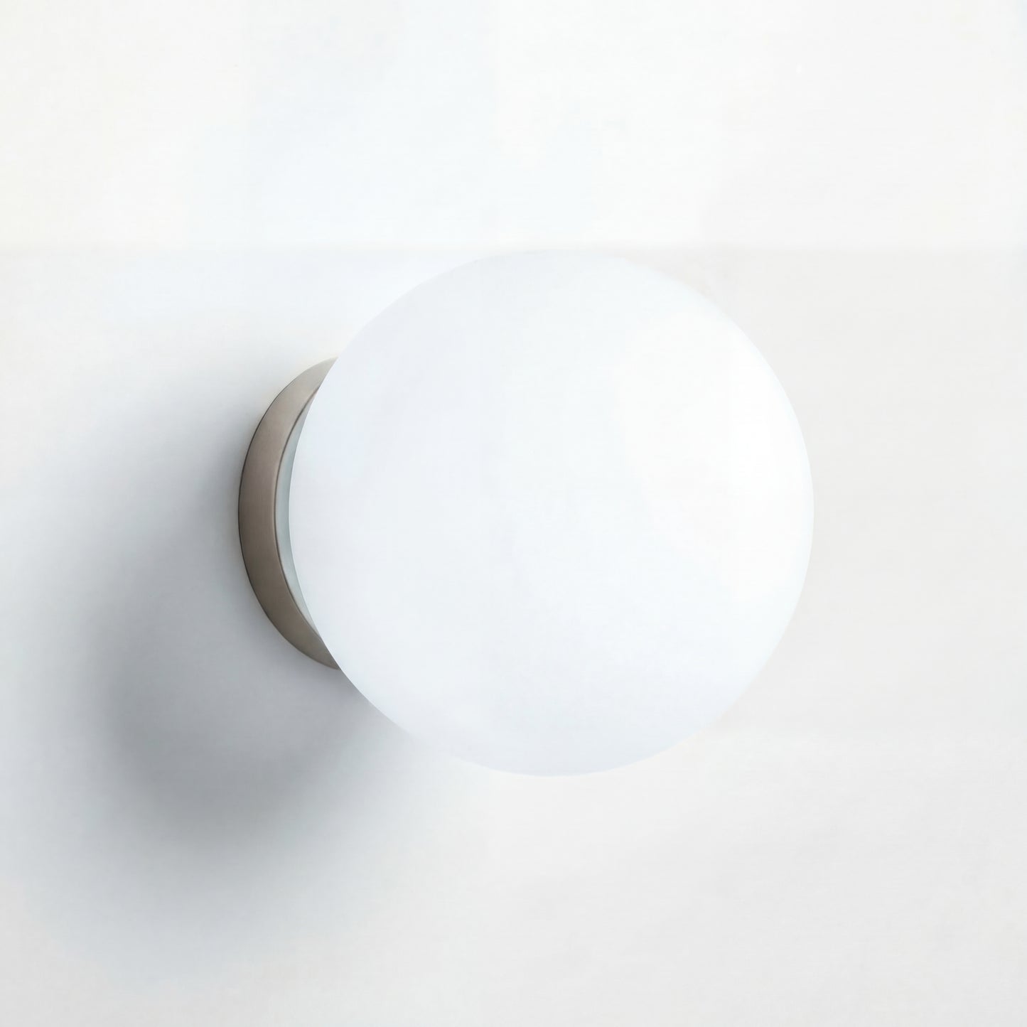 Globe Wall Light | Modern LED Round Sconce for Bathroom & Hallway