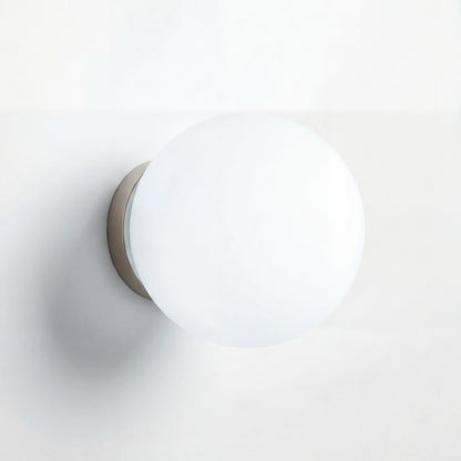 Globe Wall Light | Modern LED Round Sconce for Bathroom & Hallway