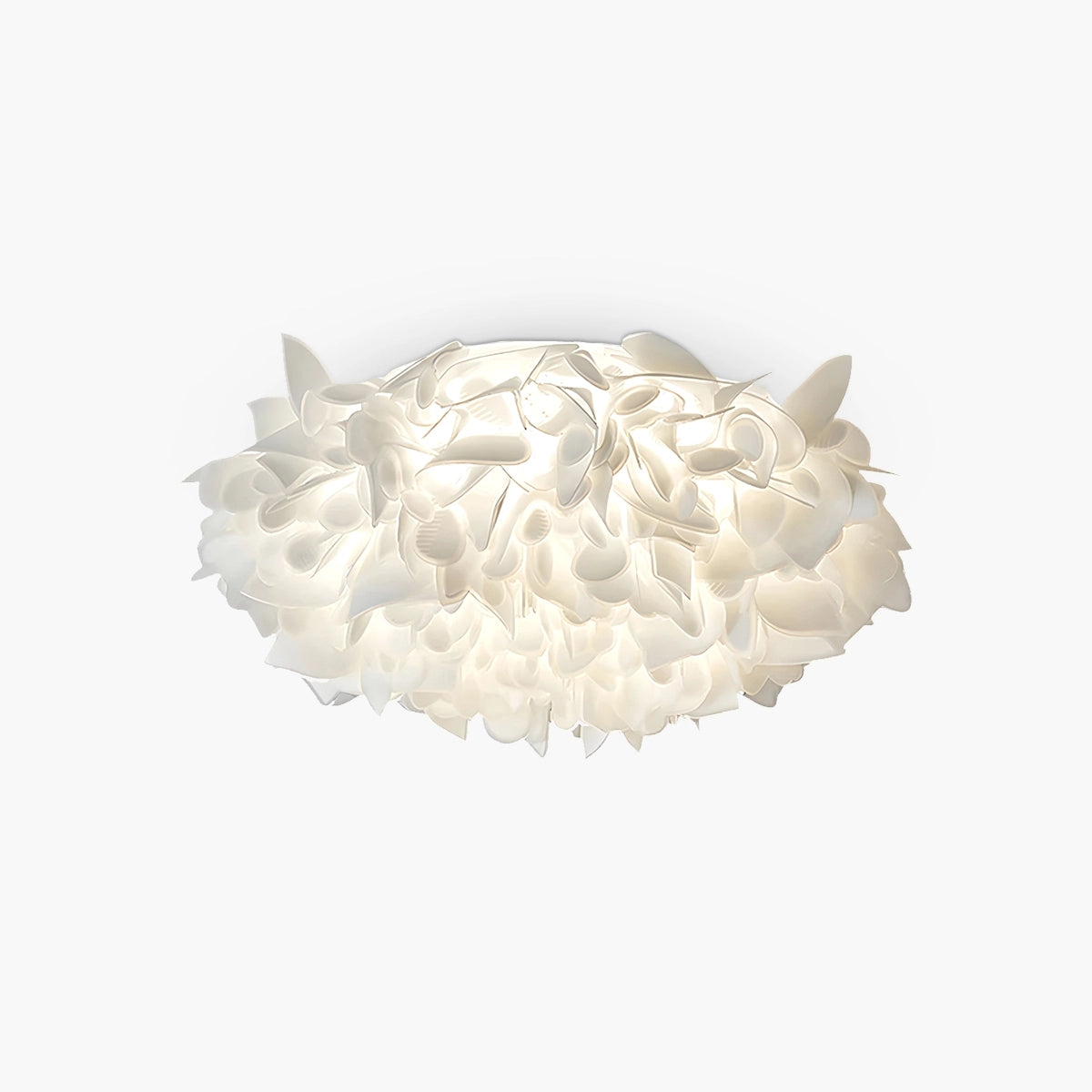 Flower Petal Ceiling Light | Flush Mount For Bedroom Hallway Entryway