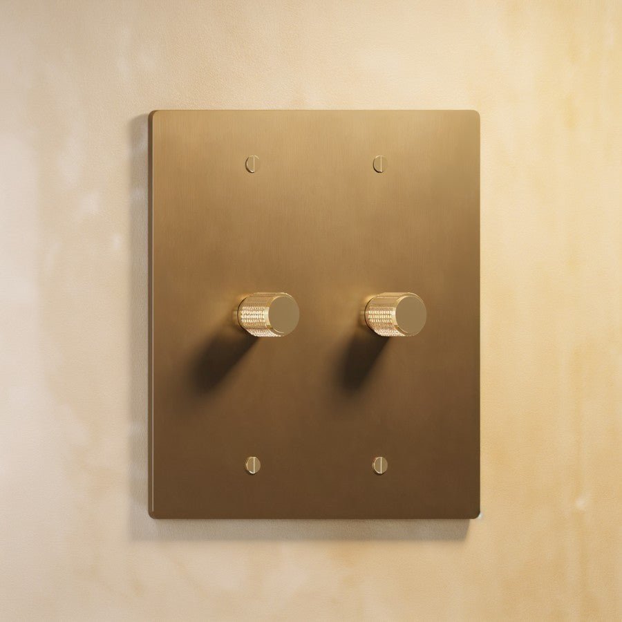 Architectural Brass 3-Way Rotary Dimmer Switch Knob View 14