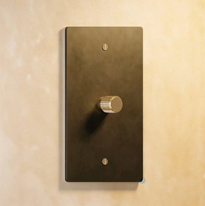 Architectural Brass 3-Way Rotary Dimmer Switch Knob View 18