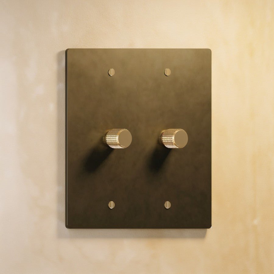 Architectural Brass 3-Way Rotary Dimmer Switch Knob View 19