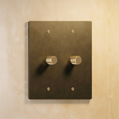 Architectural Brass 3-Way Rotary Dimmer Switch Knob View 19