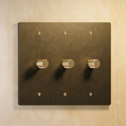 Architectural Brass 3-Way Rotary Dimmer Switch Knob View 20