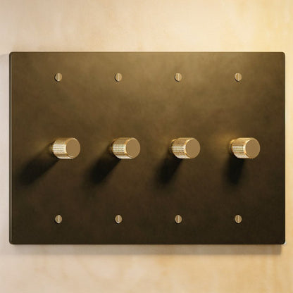 Architectural Brass 3-Way Rotary Dimmer Switch Knob View 21