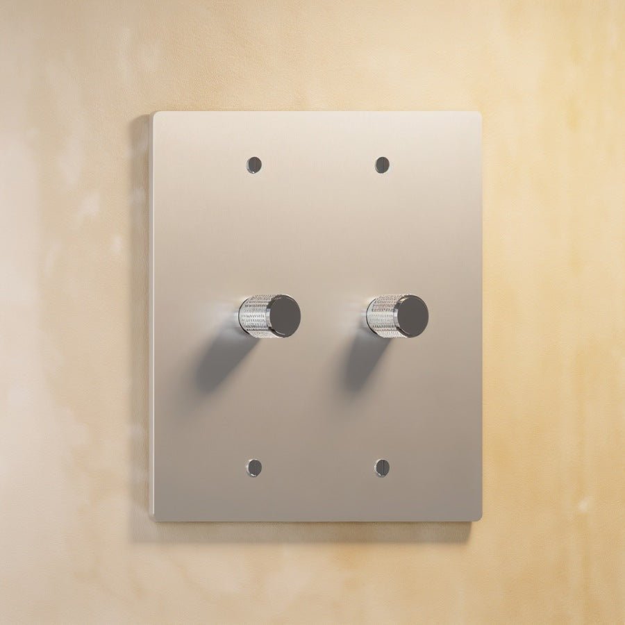 Architectural Brass 3-Way Rotary Dimmer Switch Knob View 24