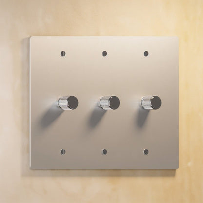 Architectural Brass 3-Way Rotary Dimmer Switch Knob View 25