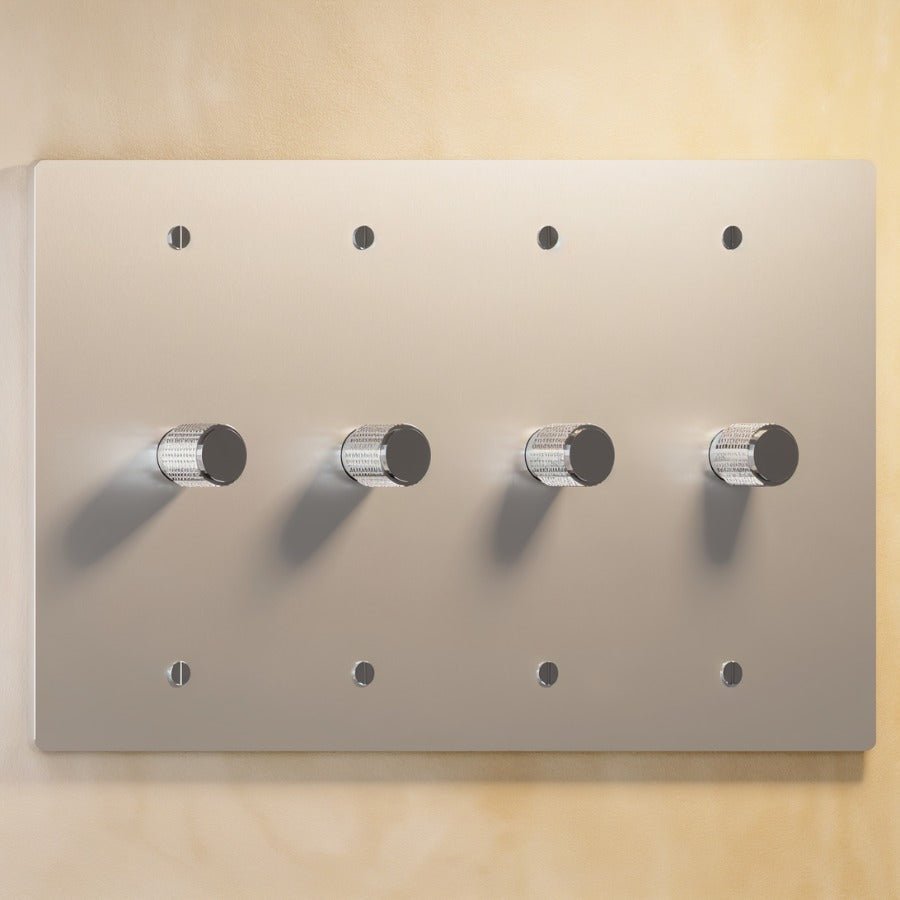 Architectural Brass 3-Way Rotary Dimmer Switch Knob View 26