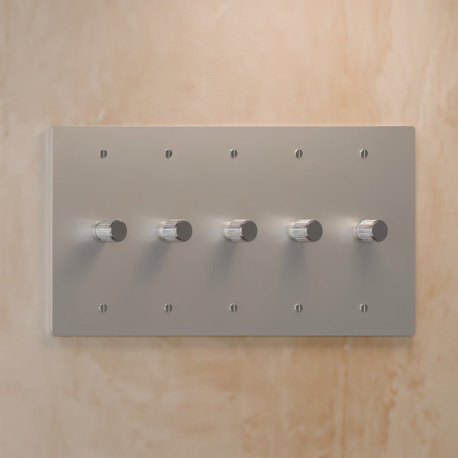 Architectural Brass 3-Way Rotary Dimmer Switch Knob View 27