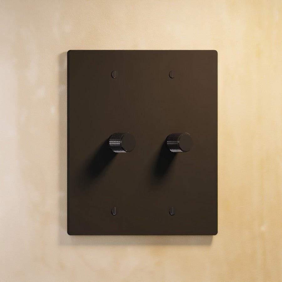 Architectural Brass 3-Way Rotary Dimmer Switch Knob View 34