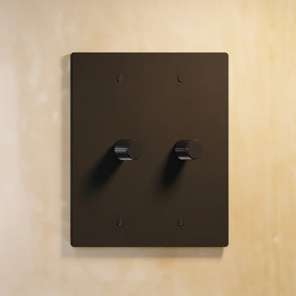 Architectural Brass 3-Way Rotary Dimmer Switch Knob View 34