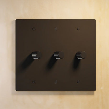 Architectural Brass 3-Way Rotary Dimmer Switch Knob View 35