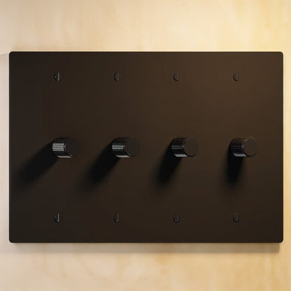 Architectural Brass 3-Way Rotary Dimmer Switch Knob View 36