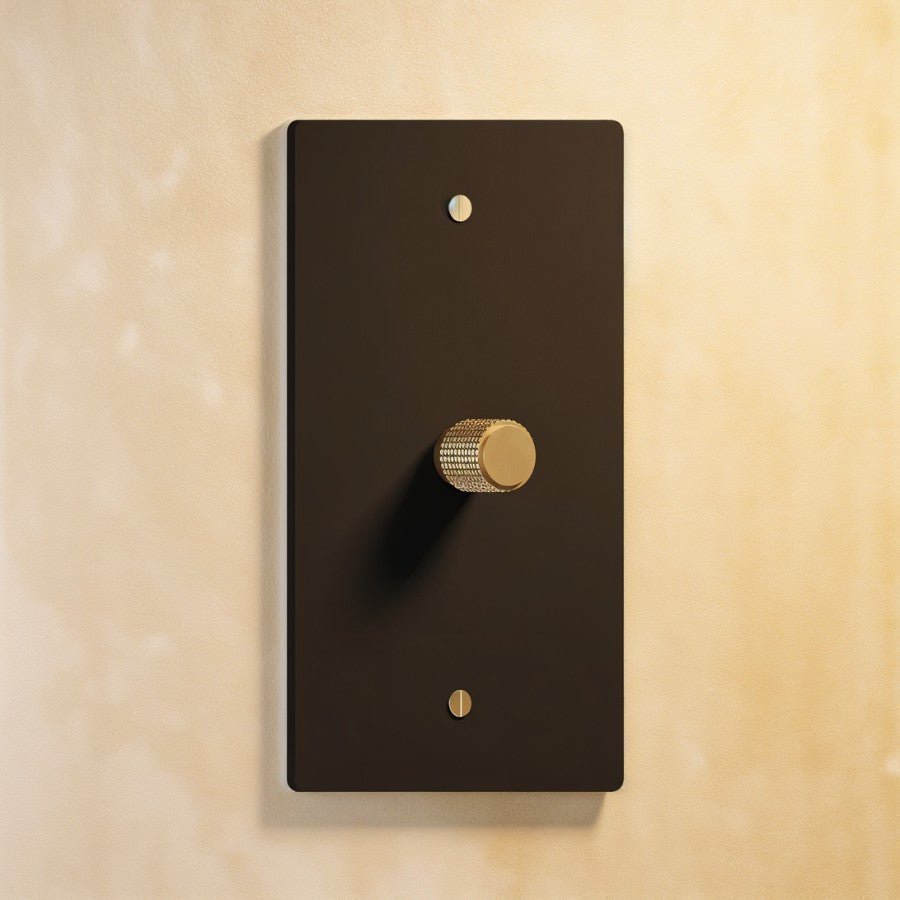 Architectural Brass 3-Way Rotary Dimmer Switch Knob View 38