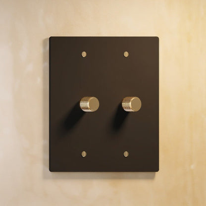 Architectural Brass 3-Way Rotary Dimmer Switch Knob View 39