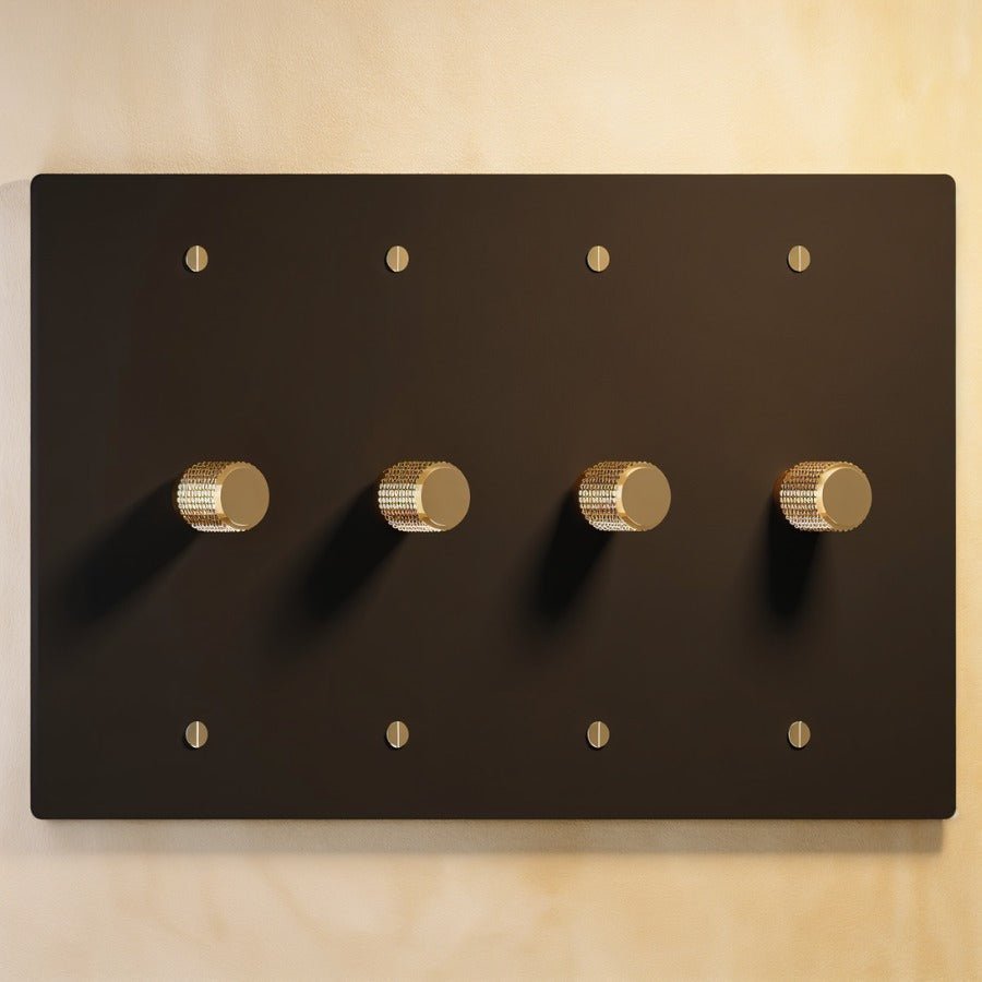 Architectural Brass 3-Way Rotary Dimmer Switch Knob View 41