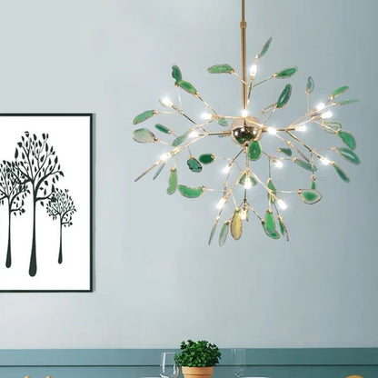 Aria Agate Creative Colourful Chandelier Bedroom/Living Room View 12