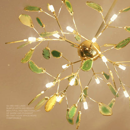 Aria Agate Creative Colourful Chandelier Bedroom/Living Room View 16