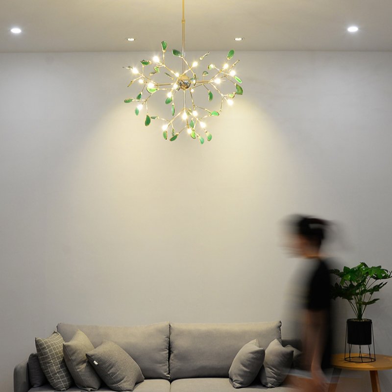 Aria Agate Creative Colourful Chandelier Bedroom/Living Room View 17