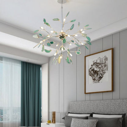 Aria Agate Creative Colourful Chandelier Bedroom/Living Room View 19