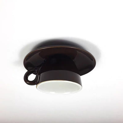 Aria Modern Coffee Cups Ceramic Flush Ceiling Lighting View 13