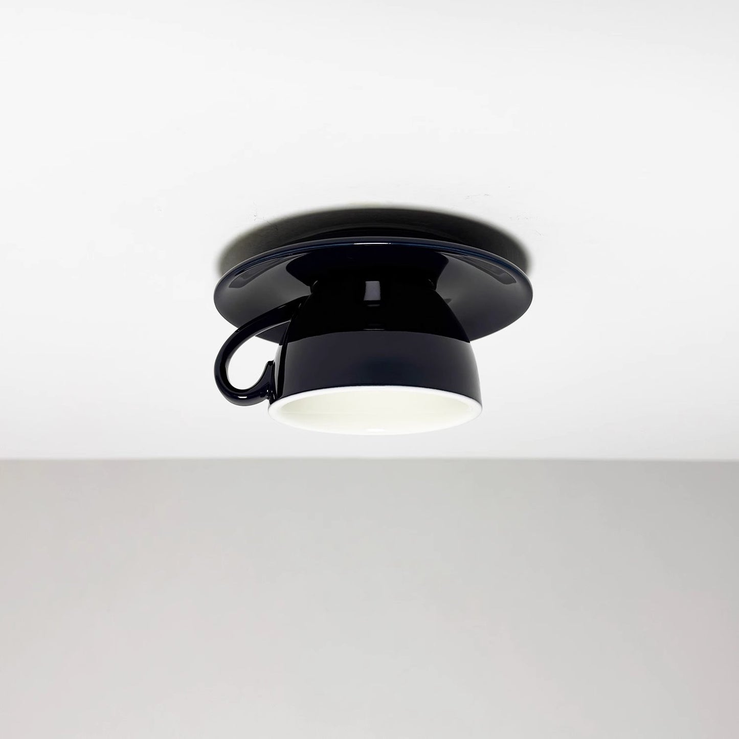Aria Modern Coffee Cups Ceramic Flush Ceiling Lighting View 21