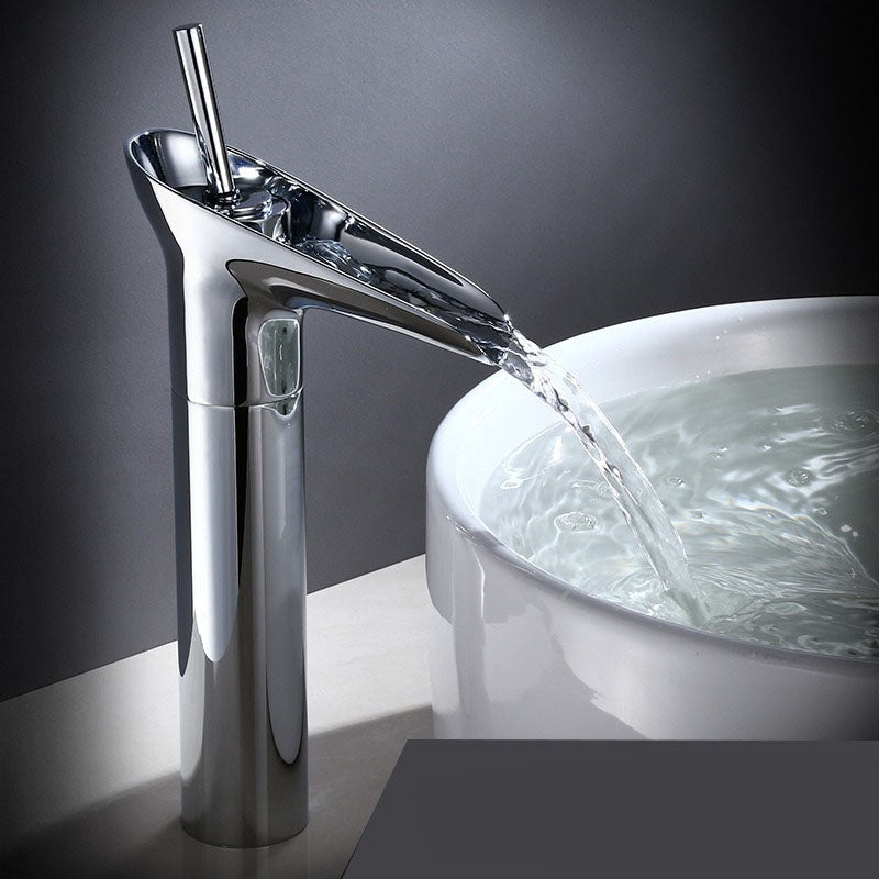 Waterfall Basin Faucet Mixer Tap | Antique Style Bathroom Fixture