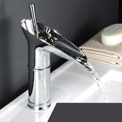 Waterfall Basin Faucet Mixer Tap | Antique Style Bathroom Fixture