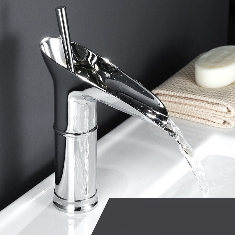 Waterfall Basin Faucet Mixer Tap | Antique Style Bathroom Fixture