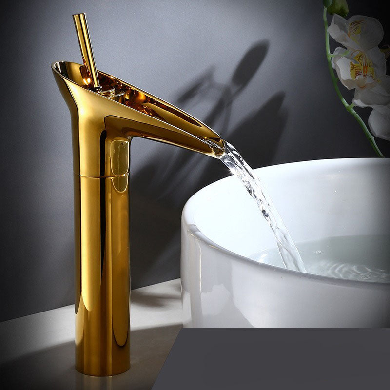 Waterfall Basin Faucet Mixer Tap | Antique Style Bathroom Fixture