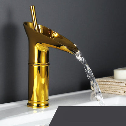 Waterfall Basin Faucet Mixer Tap | Antique Style Bathroom Fixture