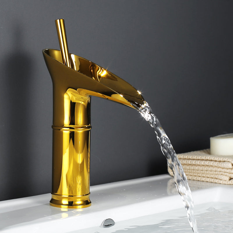 Waterfall Basin Faucet Mixer Tap | Antique Style Bathroom Fixture