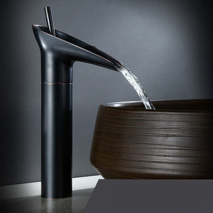 Waterfall Basin Faucet Mixer Tap | Antique Style Bathroom Fixture