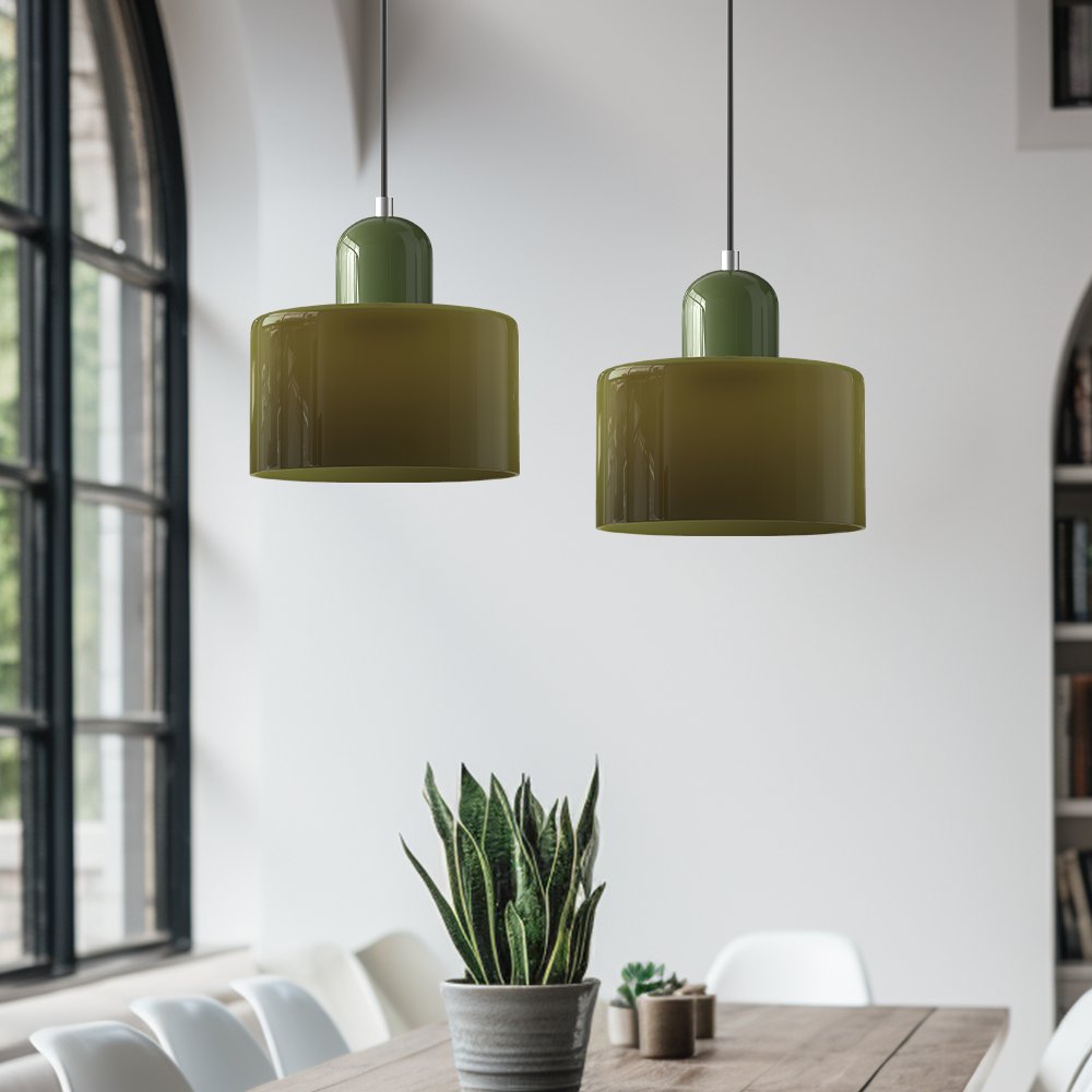 Bauhaus Small Glass Art Pendant Light For Kitchen Island View 14