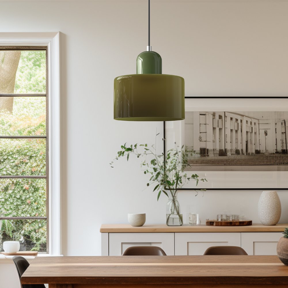 Bauhaus Small Glass Art Pendant Light For Kitchen Island View 15