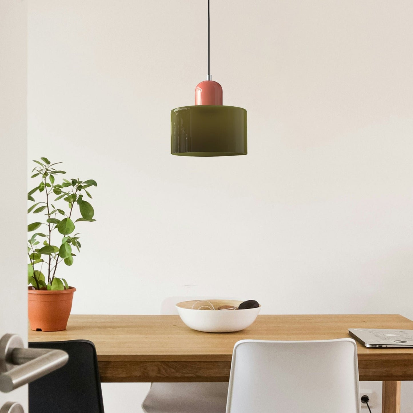 Bauhaus Small Glass Art Pendant Light For Kitchen Island View 17