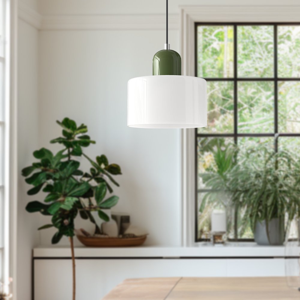 Bauhaus Small Glass Art Pendant Light For Kitchen Island View 28