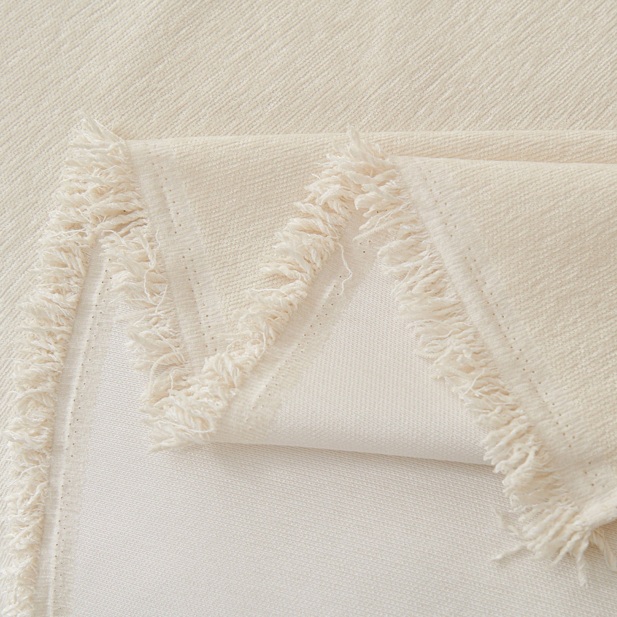 Boho Metal Fabric Sofa Cover Fringe Tassel View 13