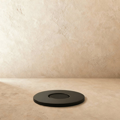 Brass Concealed Magnetic Door Stop Flush Floor Front