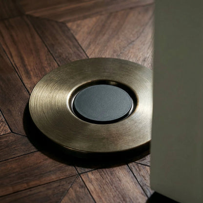 Brass Concealed Magnetic Door Stop Flush Floor View 13
