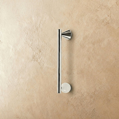 Brass Crystal Knob Pull Bar Asymmetric Ball View 21