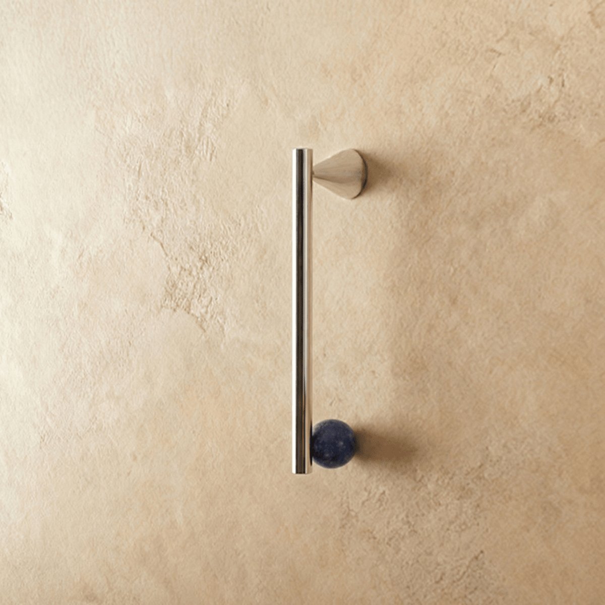 Brass Crystal Knob Pull Bar Asymmetric Ball View 28