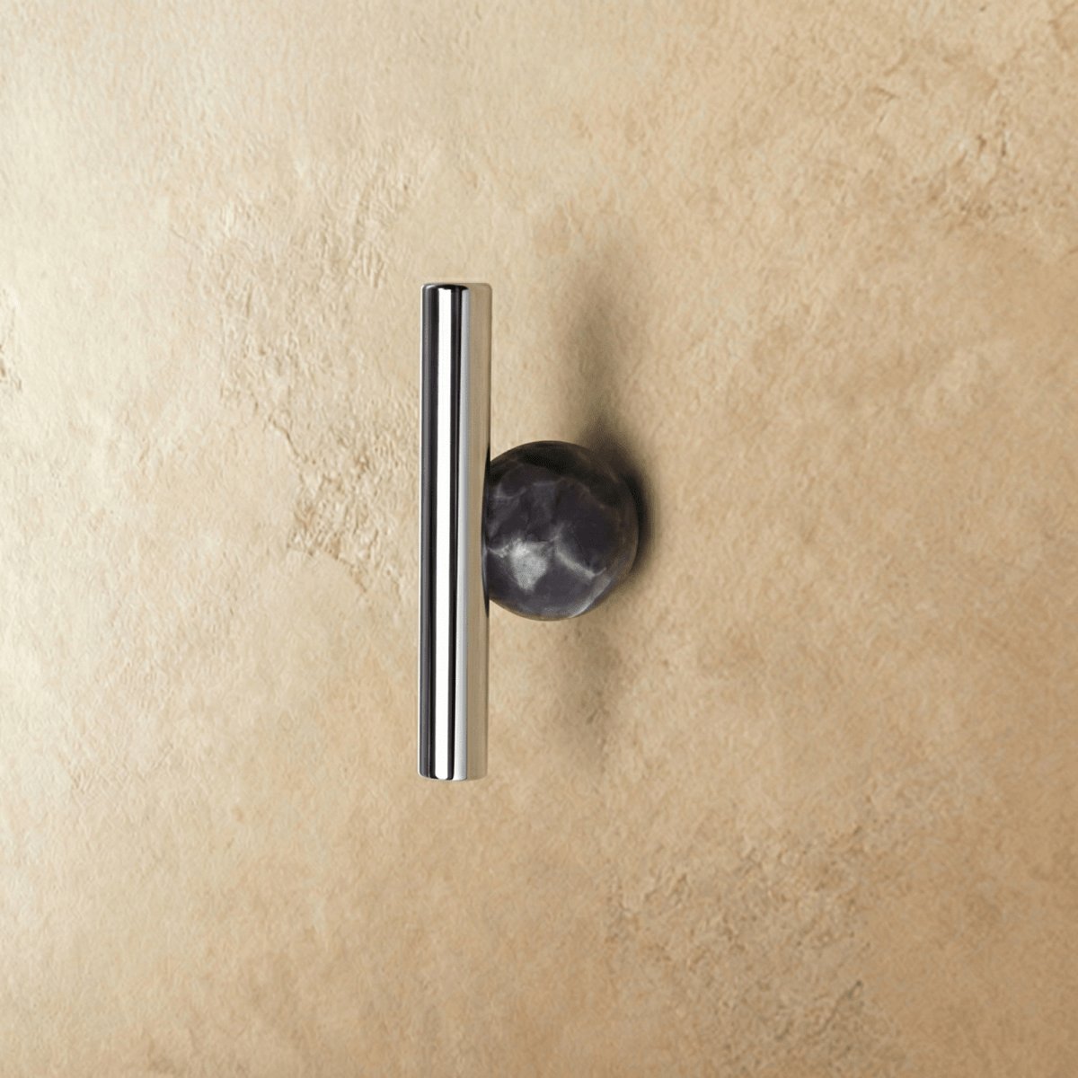 Brass Crystal Knob Pull Bar Asymmetric Ball View 32