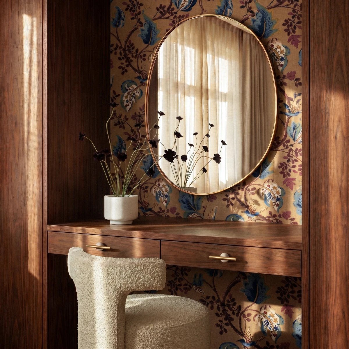 Brass Crystal Knob Pull Bar Asymmetric Ball View 33