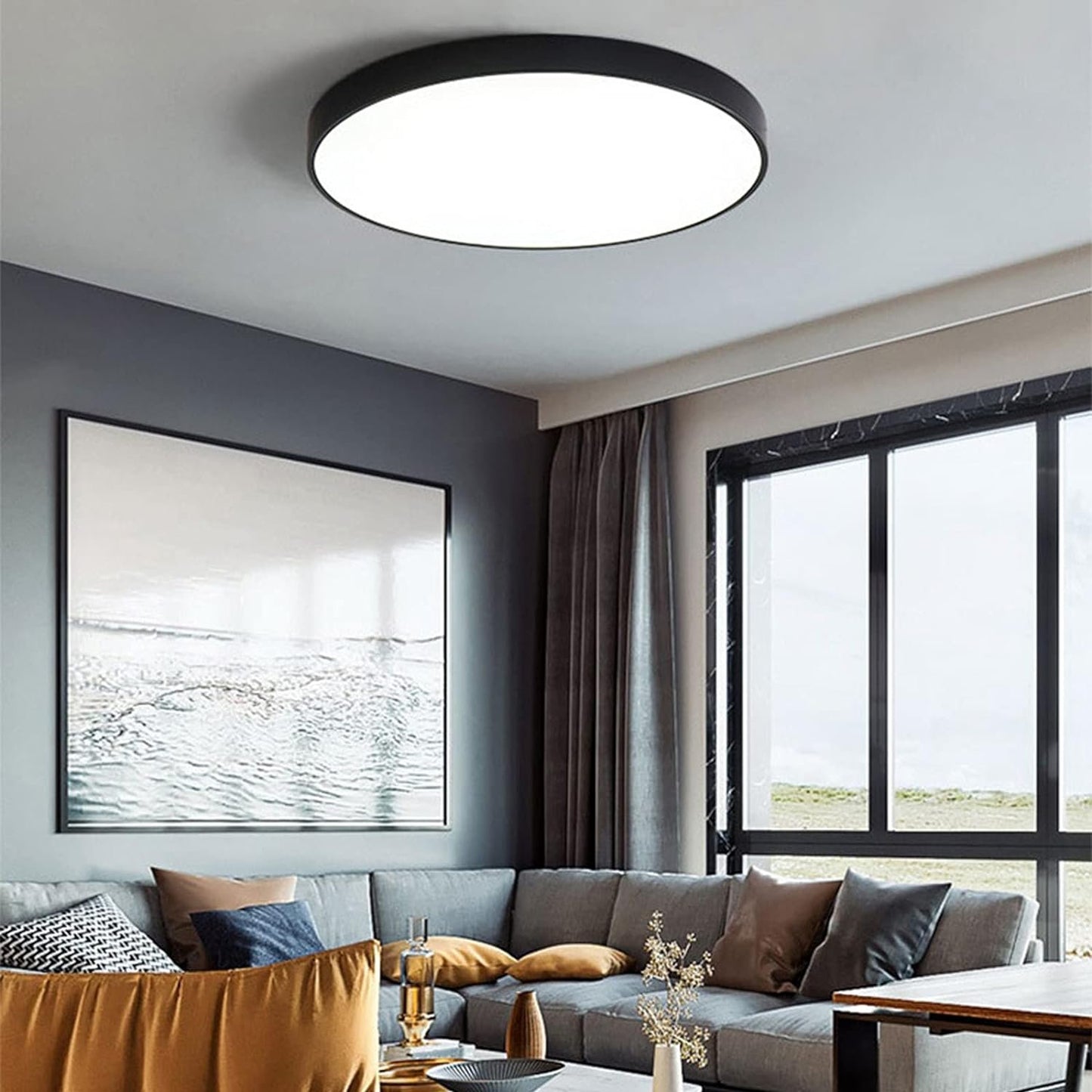 Circular Flush Mount LED Ceiling Lights Alternate