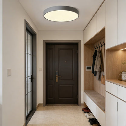 Circular Flush Mount LED Ceiling Lights Close Up