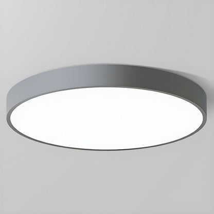 Circular Flush Mount LED Ceiling Lights Front