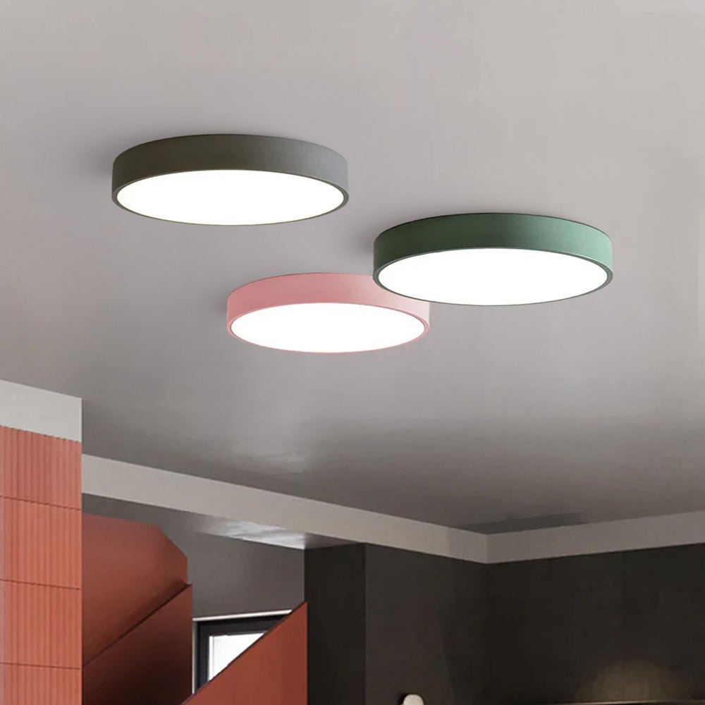 Circular Flush Mount LED Ceiling Lights Hero